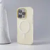 Capa Magnética Jelly Dopamina Adequada para iPhone 18 com Textura de Pele Fosca, Capa Protetora Simples Anti-Queda para Apple 17