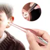 Cuchara para Oídos Luminosa para Niños del Fabricante, Limpiador de Oídos, Recogedor de Oídos, Recogedor de Oídos, Cuchara para Oídos Visible, Juego de Pinzas Luminosas para Cera de Oídos