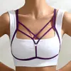 Bambu como roupa sexy alça oca restrição elástica justa multicolor opcional top sexy feminino S0030
