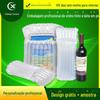 Chuangxin Air Column Bag Air Column Roll Saco Inflável Vinho Tinto Leite em Pó Shockproof Bubble Column Selenium Drum Air Column Packaging Bag Impressão
