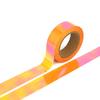 Fita laser colorida fofa cor sólida gradiente arco-íris cor mágica e fita de papel decoração para diário DIY