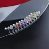 Convertidor de clip para oreja de resina sin dolor Zircón Aretes de perla en forma de U clip de resorte para oreja sin perforación joyería para oreja venta al por mayor