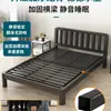 Cama de Hierro Moderna y Sencilla Cama Doble de Hierro de 1.8m Reforzada y Engrosada Cama Individual de 1.5 Cama de Marco de Hierro Sencilla Tipo Económico