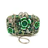 Bolso de noche de estilo nuevo con incrustaciones de diamantes de imitación transfronterizo, bolso de mano para mujer