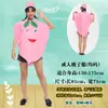 Fantasia de Performance para Dia das Crianças Adultos e Crianças Tecido Não Tecido Frutas e Vegetais Feito à Mão Ecológico Roupas de Show