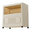 Caja de Almacenamiento Plegable Ancha de 70 Lados Armario de Almacenamiento Gabinete de Almacenamiento para Snacks y Artículos Varios en la Sala de Estar Caja de Almacenamiento de Ropa en el Dormitorio