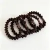 Diadema para coleta alta de intestino delgado, Lazo para el pelo femenino, Cuerda para el pelo de goma, Alta elasticidad y durabilidad, Lazo para el pelo, Estuche de cuero