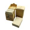 Caja Kraft Personalizada Caja de Pañuelos Caja de Pañuelos Caja Cuadrada Papel Kraft Ligero Caja de Papel Higiénico Portátil para Catering