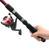 Vara de pesca conjunto completo vara para isca conjunto vara para arremesso longo pesca em mar vara com cabo de pistola carretilha isca macia anzol linha equipamento de pesca conjunto completo