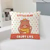 Funda de Almohada de Dibujos Animados Funda para Cojín Funda de Almohada para Sofá Funda para Cojín de Cabecera de Dormitorio Sin Relleno Funda Extraíble y Lavable