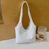 Nueva Bolsa de Lona con Estrás de Estrella Estilo Coreano Gran Capacidad Hombro Único de Mano Versátil para Viajes Diarios Bolsa Casual para Chicas
