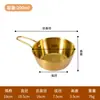 Tigela de arroz para vinho coreana de aço inoxidável 304 transfronteiriça com tigela para macarrão instantâneo loja de culinária tigela de arroz com tempero especial tigela de vinho fria