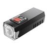 Luz de bicicleta display digital inteligente transfronteiriça compacta portátil recarregável para ciclismo noturno ao ar livre em mountain bike luz dianteira lanterna