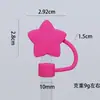 Tapa para Popote Stanley 10mm Diámetro Grande PVC Popote Suave Tapa Muñeco de Dibujos Animados Tapa Antipolvo Mayoreo