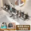 Espejo con Ventosa Estante de Almacenamiento Frontal para Baño Fregadero de Baño Grifo Montado en la Pared Sin Perforaciones Estante de Almacenamiento para Lavabo
