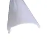 Procesamiento de Extrusión Huatong Pantalla de Lámpara Curva Difusora de Luz de PC Plástico de Policarbonato PC Pantalla de Lámpara LED para Interiores