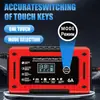 Cargador de Batería de Plomo-Ácido Inteligente de Pulso 12V6A 110 Voltaje Amplio para Coche y Motocicleta, Venta al por Mayor