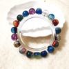 Pulsera de Ojo de Gato Mariposa Blanca/Azul/Morada/Verde/Rosa para Mujer Moda Elegante Más Fácil de Combinar Pulsera de Temperamento Transmisión en Vivo Nuevo Estilo Caliente