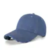 Boné de Baseball em Sarja Lavada Retrô, Estilo Unissex, Design de Forro Xadrez, Amigo da Pele, Respirável, Boné com Aba Macia para Proteção Solar