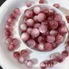 8/10/12 Imitação de Areia Movediça Olho de Gato Resina Contas Redondas Contas para DIY Contas Soltas Feitas à Mão Pulseira Colar Acessórios de Joias