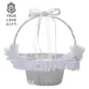 Productos de boda queridos Perla Pedrería gran nudo de flor flor de novia cesta de flores cesta de flores de boda boutique boda suministros de boda