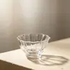 Conjunto de 6 Xícaras Pequenas de Chá de Vidro para Chá Kung Fu, Copos para Convidados Domésticos, Tigelas de Chá Transparentes, Copos de Degustação de Chá, Copos para Beber