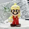 Llavero Colgante de Muñeco Mario Caja Sorpresa Goma Suave Colgante para Llavero de Coche Mario Muñeco para Mochila Escolar Venta al por Mayor