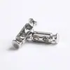 T001 hebilla de resorte hebilla de metal tope hebilla de cuerda accesorios para prendas de vestir chaqueta de plumas hebilla elástica de doble agujero reloj colgante accesorios de bricolaje