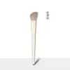 Conjunto de Pincéis de Maquiagem com 10 Peças de Pelo Animal Dourado, Pincel para Sombra de Lã, Pincel para Blush, Pincel para Corretivo, Pincel para Contorno, Pincel de Maquiagem