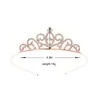 Niños y Niñas Princesa Corona Simple Linda Diadema Bebé Festival Actuación Accesorios para el Cabello Corona de Cumpleaños Corona para Pastel