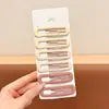 Pasador de Estrella con Estampado de Leopardo Azul para Mujer, Pinza para Flequillo Lateral, Pasador de Estilo Nuevo para Cabello Suelto, Accesorio para el Cabello Bb Clip, Yiwu