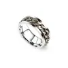 Anillo Giratorio de Cadena de Acero de Titanio para Hombre, Joyería Giratoria Personalizable, Anillo de Abrebotellas y Cerveza Popular entre Celebridades de Internet