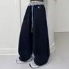 Pantalones de Chicas Primavera Otoño 2026 Nuevo Estilo Pantalones Deportivos para Niños Pierna Recta Suelta Pantalones Largos Ropa de Otoño para Chicas de Secundaria Pantalones con Sudadera