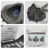 Mascarilla para Protección contra Polvo Industrial, Transpirable y Lavable para Minería de Carbón, Soldadura, Protección Laboral, Taller de Pintura en Spray para Minería de Carbón