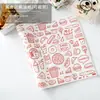 Papel Envoltorio para Bolas de Arroz Estilo Japonés Empaque Triangular para Bolas de Arroz Desechable Camping Algas Apto para Microondas