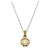 Collar de Cristal Austriaco Shi Jia para Mujer Clásico Color Representativo Mensual 12 Signos del Zodiaco Colgante de Arete Cuadrado Pulsera