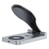 Cargador Inalámbrico Magnético Tres en Uno W13 Cargador Plegable Adecuado para Iphone12/13/14 Carga Rápida Inalámbrica