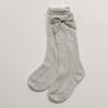 Calcetines Nuevos para Niños 2024 Primavera y Verano Malla Transpirable Transferencia Coreanos Versátiles Lazo de Princesa Medias hasta la Pantorrilla