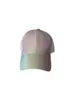 Gorra de Malla con Gradiente Láser para Viajes al Aire Libre, Estilo Veraniego Transpirable, Gorra de Béisbol emis, En Stock, Logo Personalizado Disponible