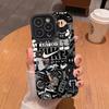 Capa de Celular Motorcycle Boy Adequada para Apple 17Promax, Macia Anti-Queda 17Pro Cobertura Total Apple 14Plus 15
