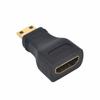 Mini Adaptador HDMI HDMI a Hembra a Mini HDMI Macho HDMI a Hembra a Adaptador C Macho Negro