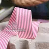 Fita Listrada Bicolor Coreana Acessórios de Cabelo Material DIY Embalagem de Caixa de Presente Acessórios de Vestuário Cadarços Fita Estilo Acadêmico
