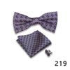 Corbata formal de negocios para hombre pañuelo de bolsillo traje banquete traje de boda accesorios lazo cuello flor fábrica mayoreo
