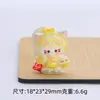 Chica con Orejas de Gato Tridimensional Dibujo Animado Miau Accesorios de Joyería Hechos a Mano DIY Lindo Pegamento de Crema Resina Pequeños Accesorios Paquete de Materiales