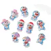 Lentejuelas resina facetada accesorios pequeños DIY funda de teléfono adornos Crocs accesorios Parche de Gato Dingle Luminoso