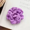 Pinza Elegante de Lujo para el Cabello Flor de Rosa Pinza de Pato Broche de Flor Femenino Flor en la Parte Trasera de la Cabeza Accesorios para el Cabello Accesorios Femeninos Venta al Por Mayor