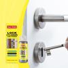 Polvo Lubricante para Cilindro de Cerradura Jue Fish, Polvo Seco Fino, Llave Gris Antiadherente, Desbloqueo Suave, Duradero a Prueba de Óxido y Anti-atascos