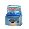 Adornos Decorativos de Escritorio Rectangulares Lindos con Gota de Aceite Reloj de Arena Líquido para Regalos de Niños Pequeños Regalos