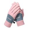 Luvas Femininas de Estilo Esportivo Transfronteiriças para Caminhadas ao Ar Livre, Trekking e Ciclismo, Compatíveis com Tela Sensível ao Toque, Dropshipping, Quentes para o Inverno e Proteção contra o Frio