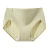 Roupa íntima feminina de algodão sem rastros 7A algodão bacteriostático virilha jacquard nova divisão alta cintura média algodão alta elasticidade anti-ram roupa íntima
